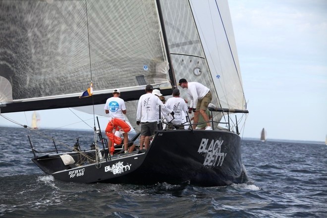 Dark but light – Black Betty will hoping for planing conditions to match Limit on IRC. © Bernie Kaaks